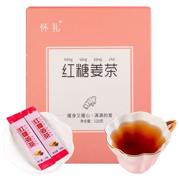 Organic Black Sugar Ginger Tea for Women 120g Convenience Pack