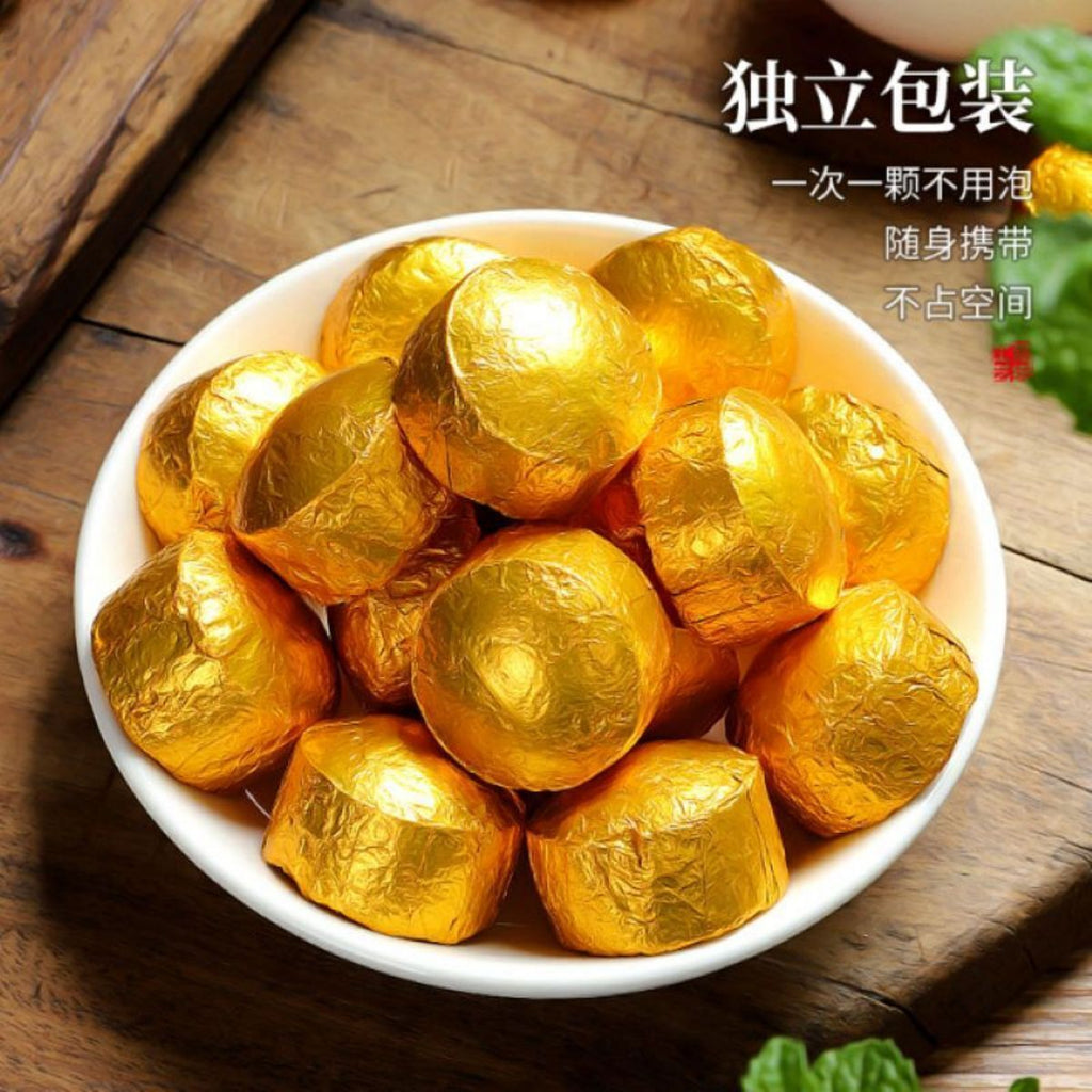 Puerh Tea Glutinous Rice Fragrance Tuo Tea Yunnan Menghai Puerh Ripe Tea 500g