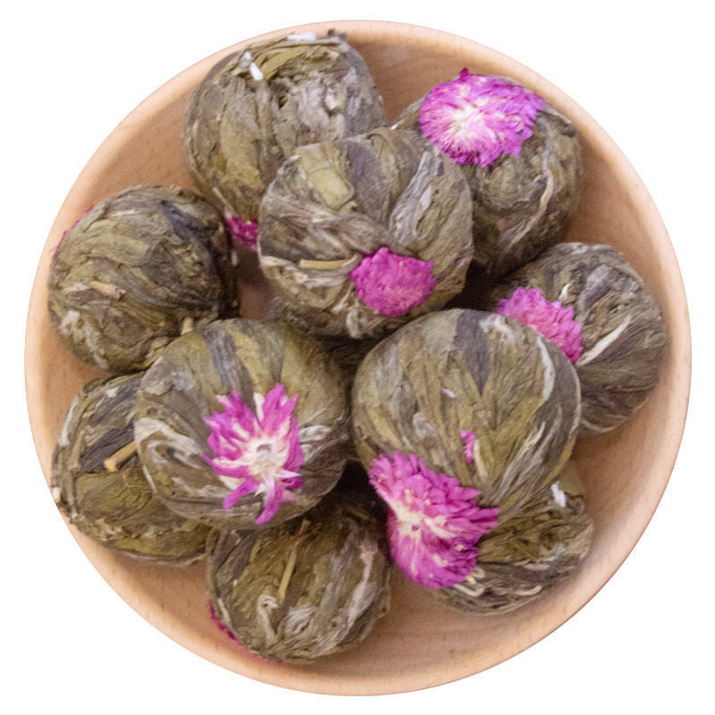 Beauty Slimming hand made organic beautiful blooming tea flowering tea ball 250g Main image