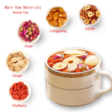 Female Fertility Tea Womb Detox Pyramid Triangle Tea Bag Yoni Uterine Detox Tea