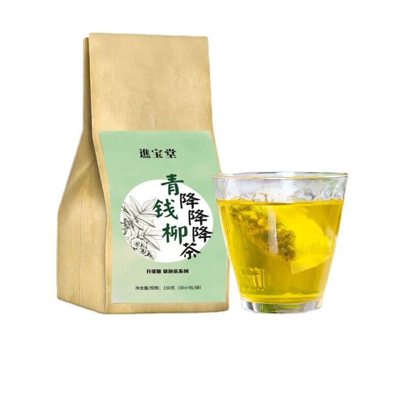 150g Qingqianliucorn beard mulberry leaf five treasure tea bag infusion health Main image