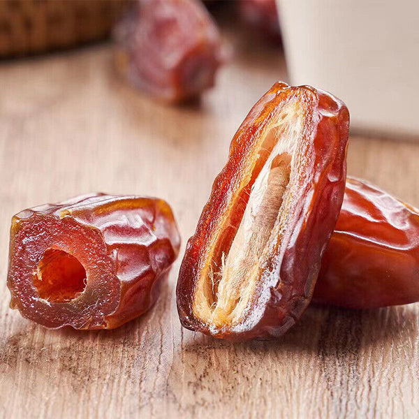 Natural Fresh Black Dates 125g Chinese Specialty Sweet Jumbo Dates