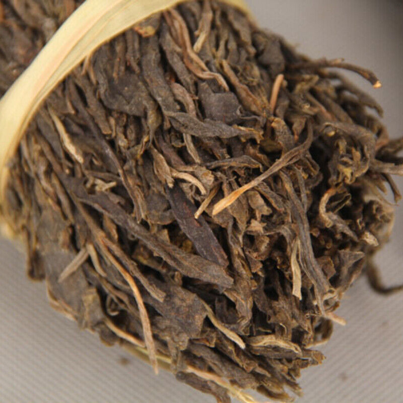 Natural Yunnan Puerh Raw Tea Top-Grade Big Leaf Fermented Bazi Bulk Pu-Erh Tea