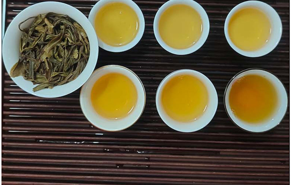 Yunnan Seven Cakes Banzhang Early Spring Ancient Pu'er Tea Raw Tea Cake Tea 357g