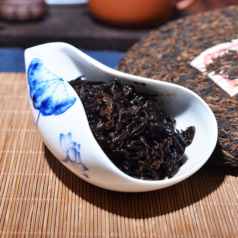 357g Yunnan Pu'er Ripe Tea Cake Banzhang Golden Bud Ripe Tea Palace Tea Cake