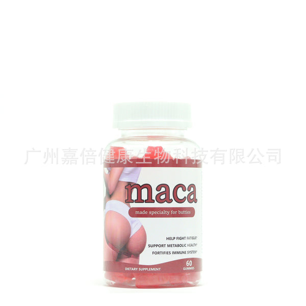 100 % Maca-Wurzel plus Po-straffende BBL-Gummies zur Po-Hüfte-Vergrößerung
