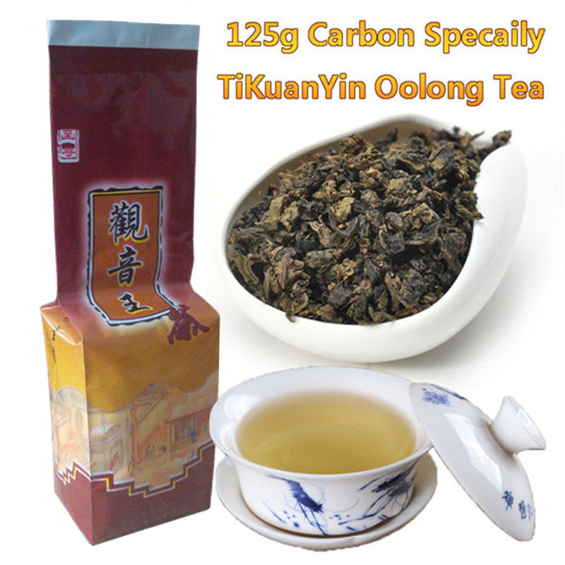 125g Carbon Baked Tieguanyin Tea Top Quality Tikuanyin Tea Oolong Tea Loose Leaf