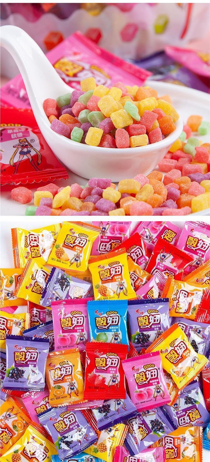 Tangy Chewy Sour Gummies: Irresistible Candy Treat