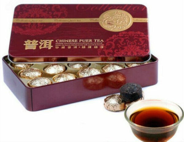 Yunnan Bio Puerh Tee Mini Tuo Schwarzer Tee Kräuter Gesundes Getränk Geschenke