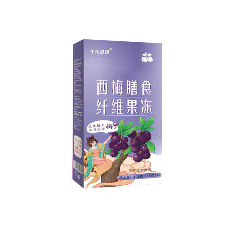 Prune Dietary Fiber Jelly 105g (15gX7 Bags) Main image
