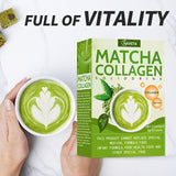 Collagen Matcha Powder Green Juice Powder Organic Matcha Powder