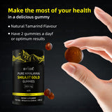 Shilajit Gummies Pure 100% Himalayan Organic Shilajit Resin Natural Supplement