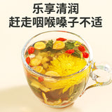 Luo Han Guo Pear Herbal Tea Bags Throat Soothing Moisturizing Sweet Drink