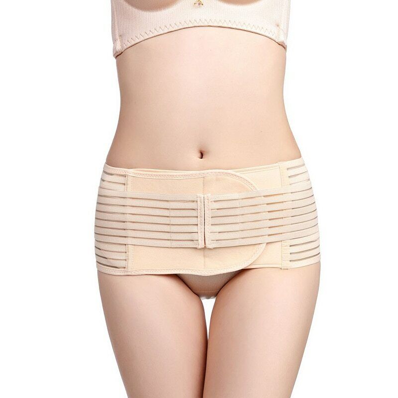 Women Body Shaper Postpartum Pelvic Recovery Shaper Fat Burner Trainer Underwear