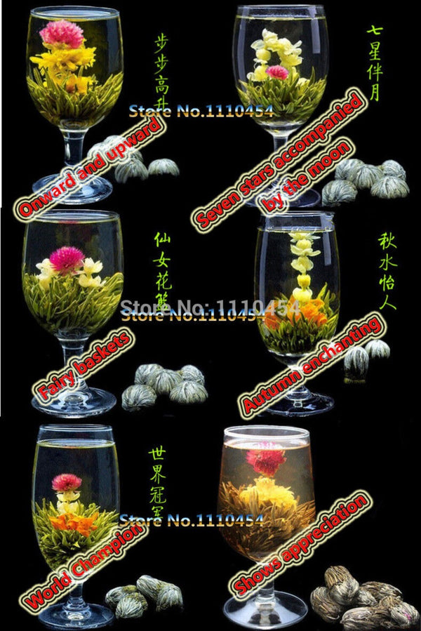 16 Blooming Flower Tea Handmade Herbal Fragrant