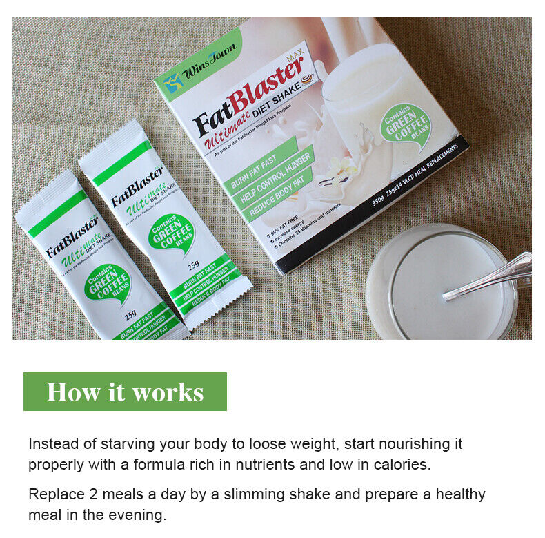 Slimming Meal Replacement Shake Weight Loss Fat Blaster Weight Loss 25g*20