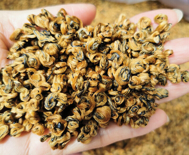 50g Fengqing Dian Hong Tea Yunnan Dian Hong Tea Biluochun 1.7oz