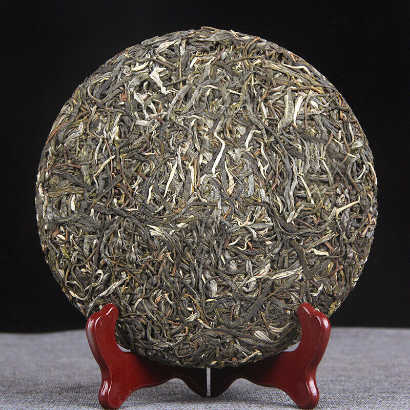 357g Old Tree Puerh Raw Tea Cake Menghai Black Tea 头春茶年传世印级 古树普洱茶生茶勐海黑茶密香