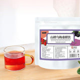 Natural Organic Beauty Health Tea Plum Hawthorn Poria Tea Apple Rose Roselle Tea