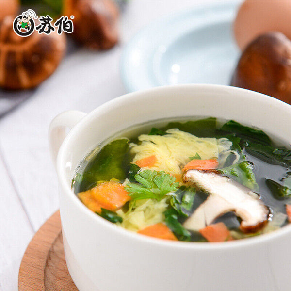 Subo Instant Soup Egg Drop Soup Vegetable SoupReady To Drink  10 Packs 苏伯速食汤蛋花汤
