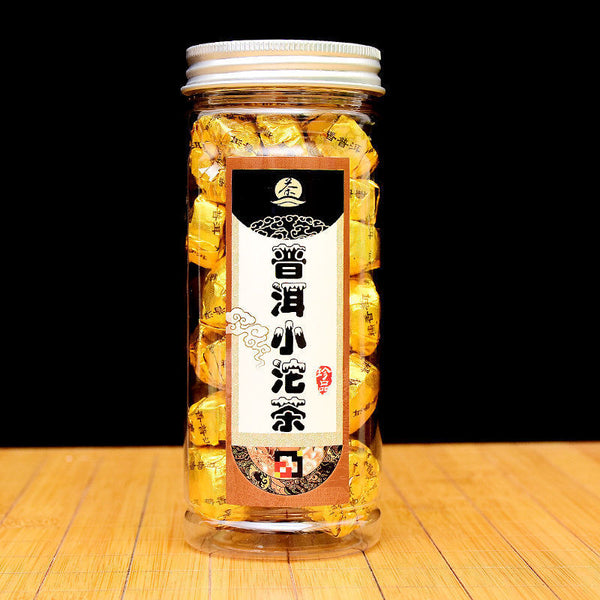 Pu'er Ripe Tea Mini Tuocha Glutinous Rice Flavor Yunnan Menghai Tangerine Peel