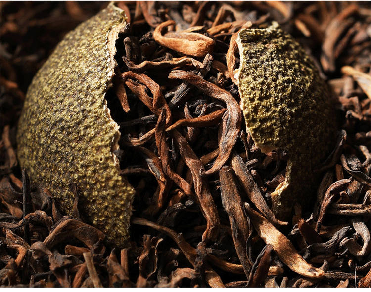 Tangerine Peel Palace Pu'er Ripe Tea Xinhui Sun-dried Green Orange Peel Pu-erh