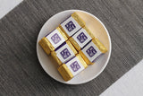 500g Yunnan Pu-erh Ripe Tea Glutinous Aromatic Mini Square Brick Tea Thin Slices