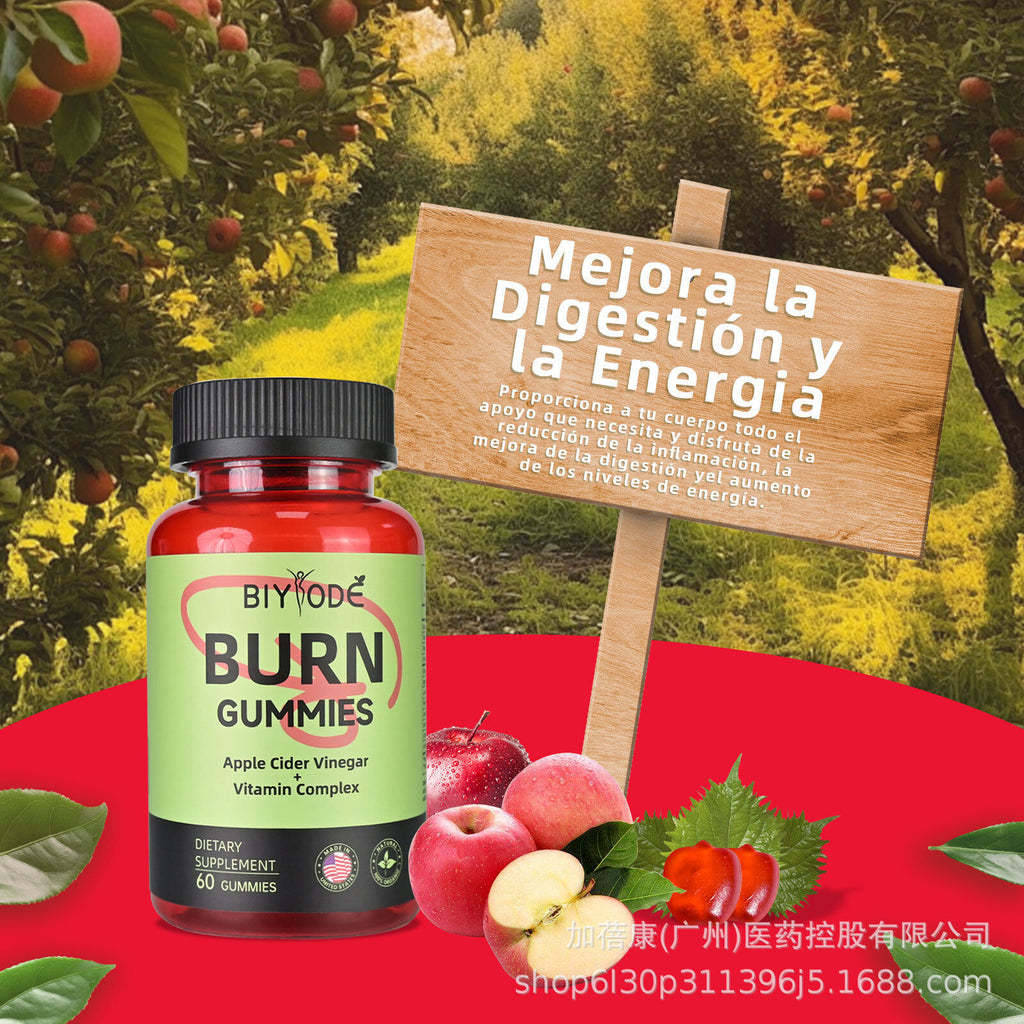 Burn Gummies Apple Cider Vinegar Gummies Keto Weight Loss 60 Gummies