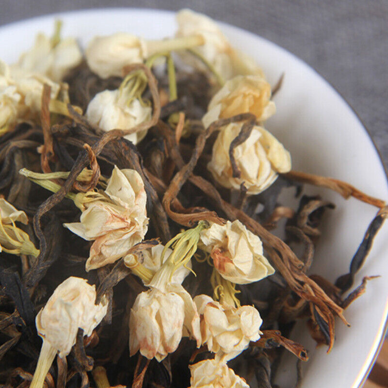 Yunnan Dian Hong Tea Leaves Red Gold Buds Bulk 500g Jasmine Black Tea Fengqing