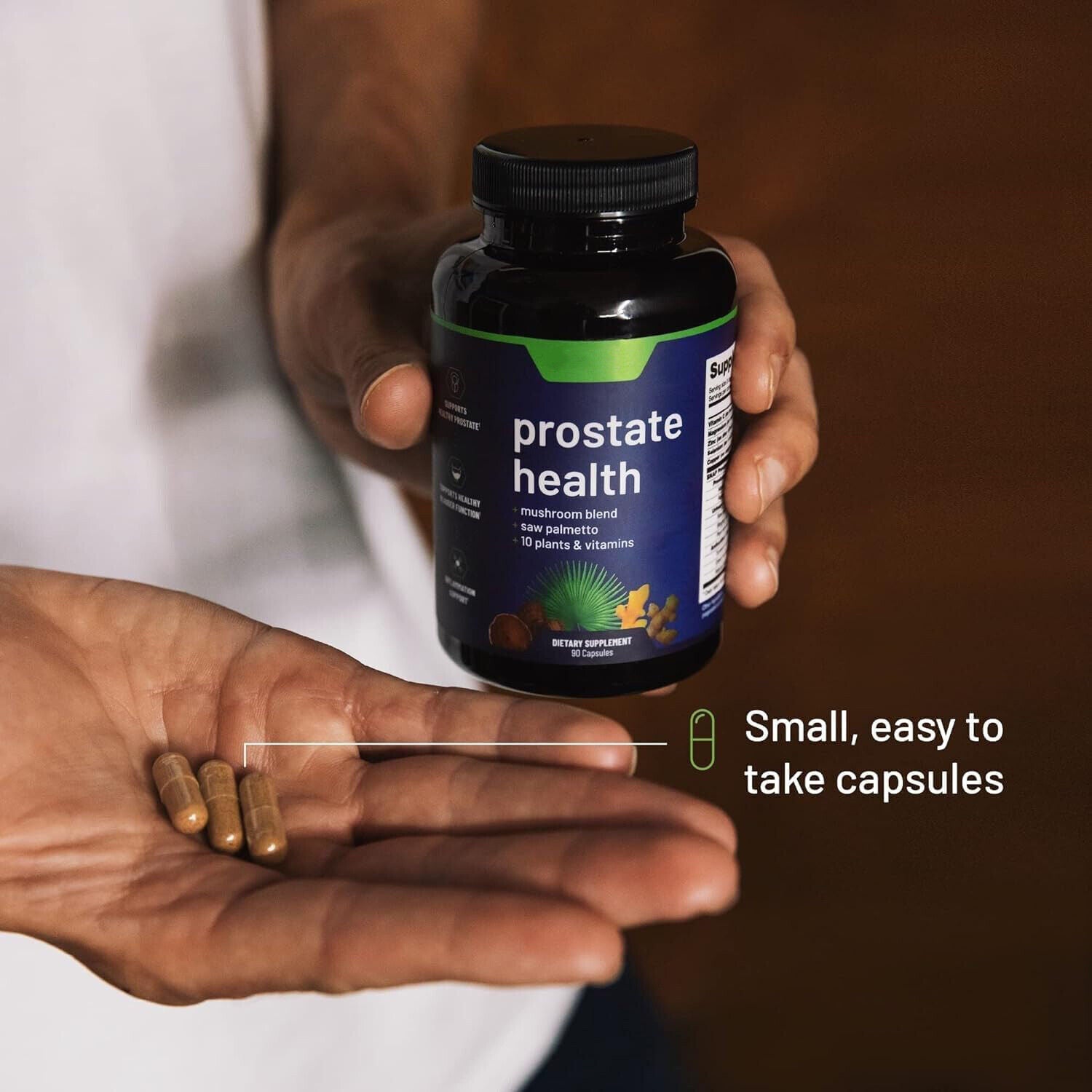 Prostate Health Capsules Natural Support for Men’s Wellness 60 Count Secondary image