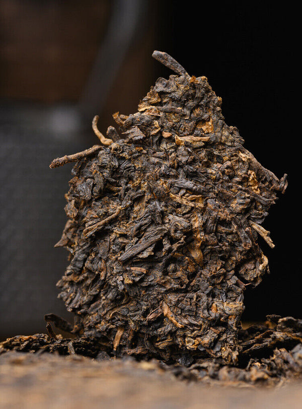 Banzhang Wuzhai Puerh Tea Ripe Tea Cake Old Banzhang Palace Grade 357g/12.59oz