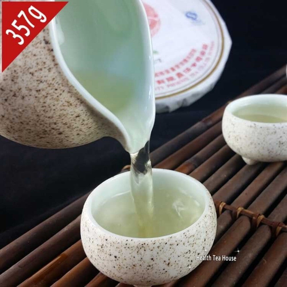 2015 Ban Zhang Gold Silk Raw Puerh Tea 357g Iron Cake Sheng Puer Premium Aged