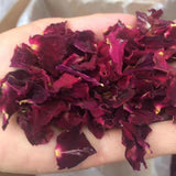 Premium Ink Red Rose PetalsEdible PetalsBulk French Ink Red Roses