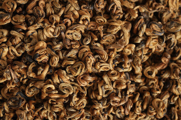 500g Yunnan black tea Fengqing Dian Hong Jin Luo (No. 2) early spring tea