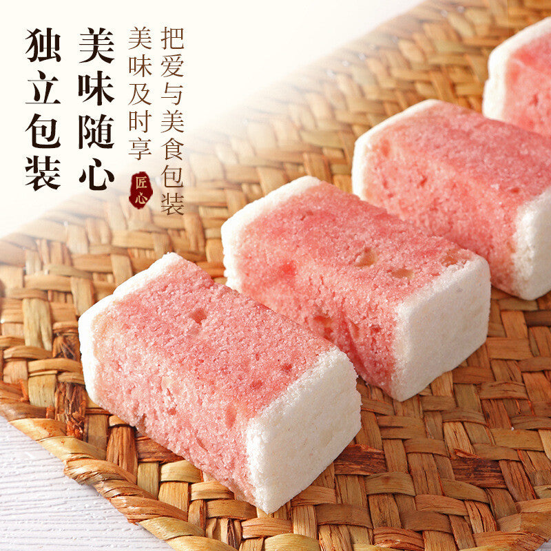White Peach Oolong Euryale Cake Breakfast Sugar-Free Snack