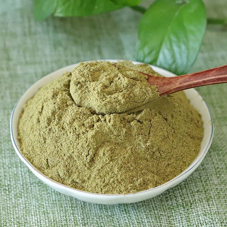 Dried Bamboo Loose Leaf Powder, Herba Lophatheri Powder, Dan Zhu Ye 500g Secondary image