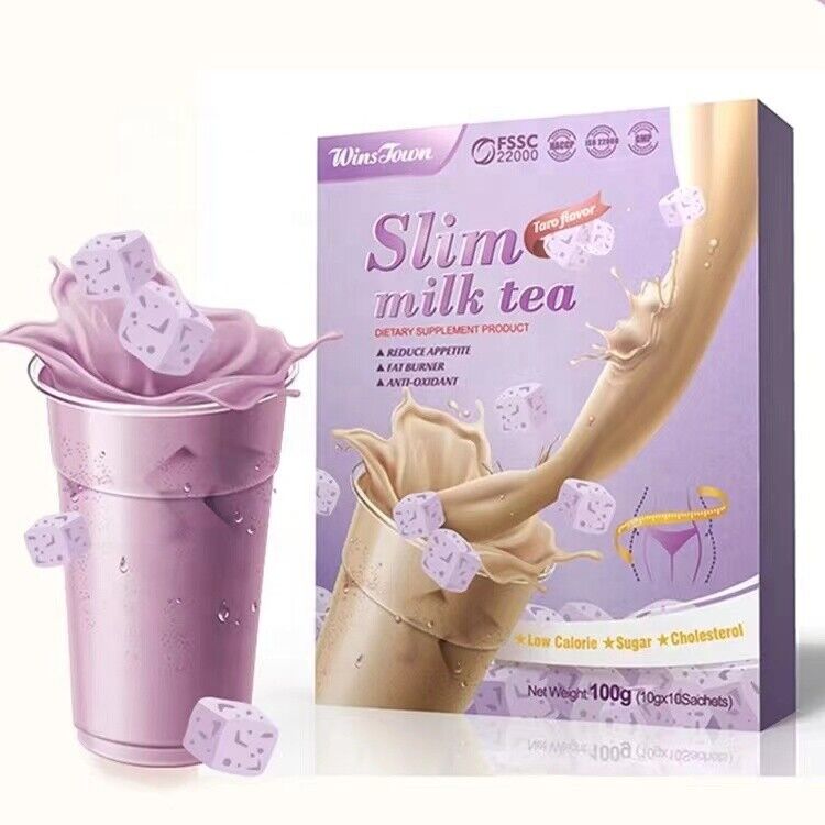 Slimming Milk Tea Chocolate Flavor Supplements Weight Loss Protein Powder 100g
