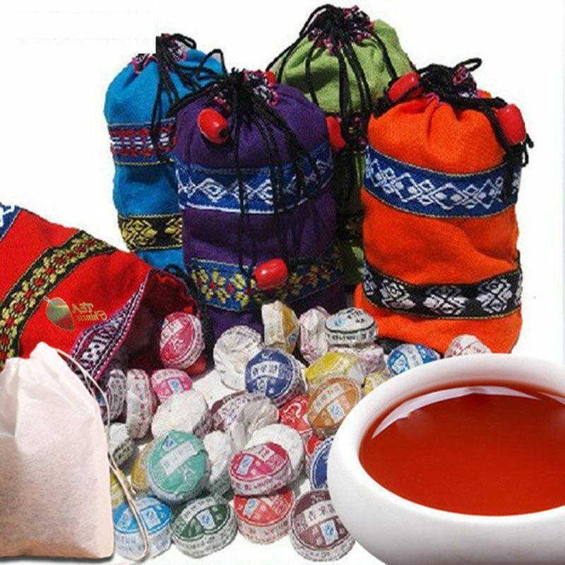 Classics Chinese Organic Black Tea: Top 10 Varieties & Mini Raw Pu - erh Tea Main image