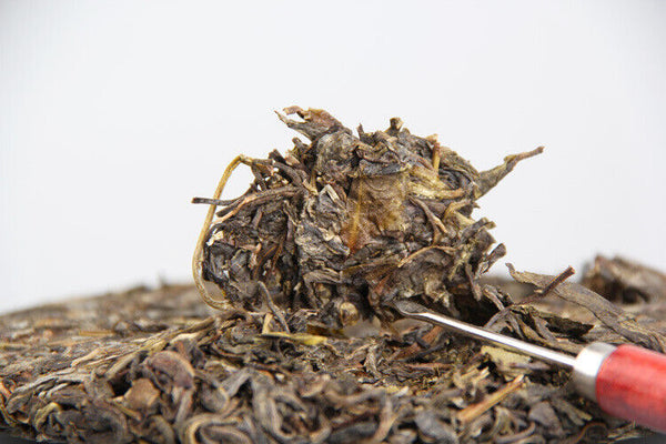 357g Ming Qian Ancient Tree Spring Tea Pu'er Raw Tea Seven Seed Cake Tea