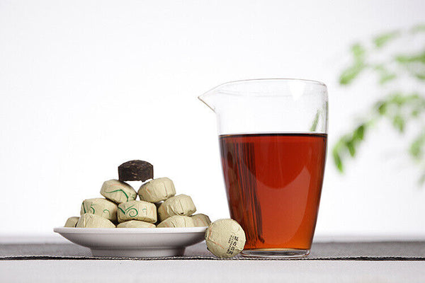 500g Yunnan Pu'er Tea Golden Classic Glutinous Small Tuo Tea Mini Ripe Tea