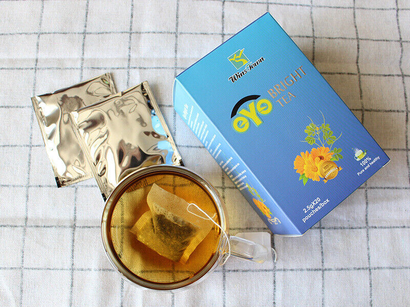 Eye Bright Tea Teabags 100% Herbal Tea Bag 50g 2.5*20 Pouches/box