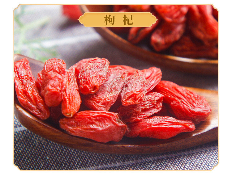Ginseng Goji Berry Longan Rose Tea Herbal Blend Energy Drink Hot