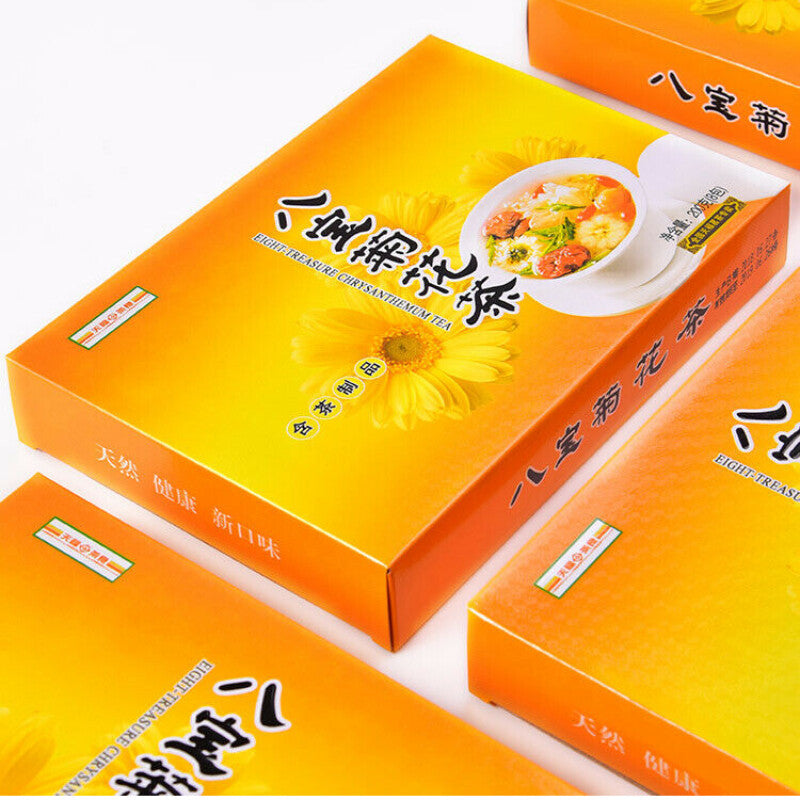 Tianfumingcha Heanlty Herbal Tea Chrysanthemum  天福茗茶八宝菊花茶 枸杞银耳桂圆红枣茶 花草茶组合茶饮200g Main image