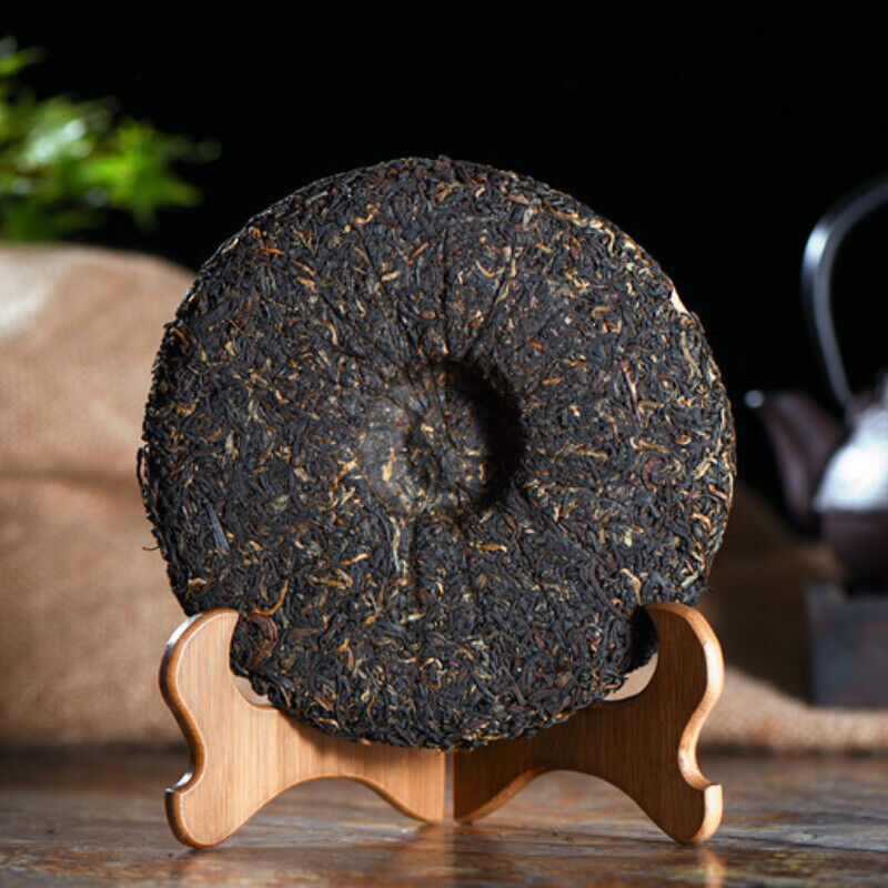 TeaPu-Erh Tea Cake Spring Pu'er Black Tea Healthy 357g Top-Grade Yunnan Dian Hong