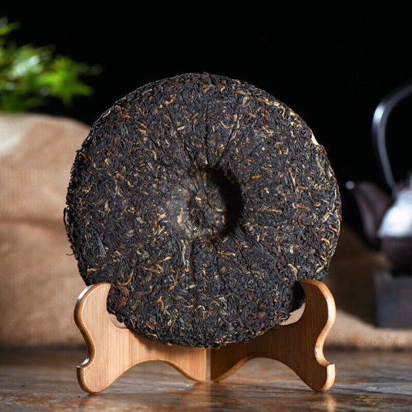 TeaPu-Erh Tea Cake Spring Pu'er Black Tea Healthy 357g Top-Grade Yunnan Dian Hong