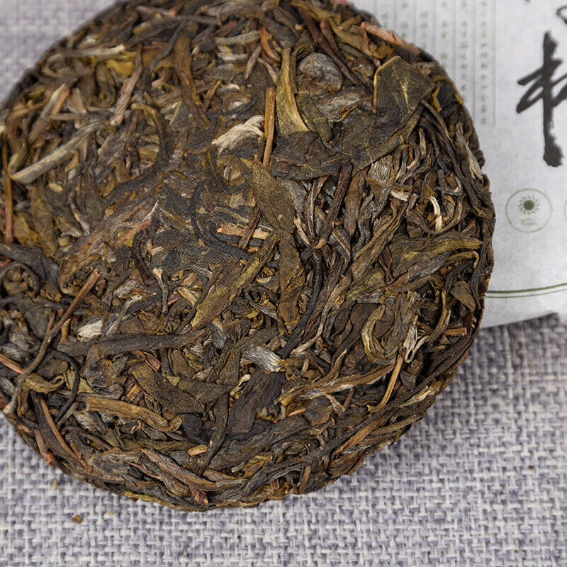 100g Yunnan Pu'er Tea Raw Tea Cake Healthy Drink Secondary image