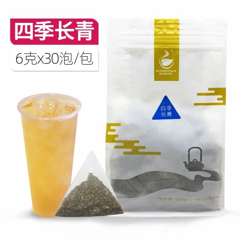Si Ji Chun Oolong Tea 30 Pack 6g Triangle Bags 180g Milk Fruit Tea