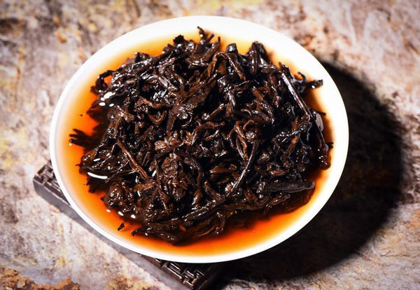 Yunnan Pu-erh Tea Pu'er Ripe Tea Jinmao Gong Cake Brown Tree Cooked Old Tea Cake