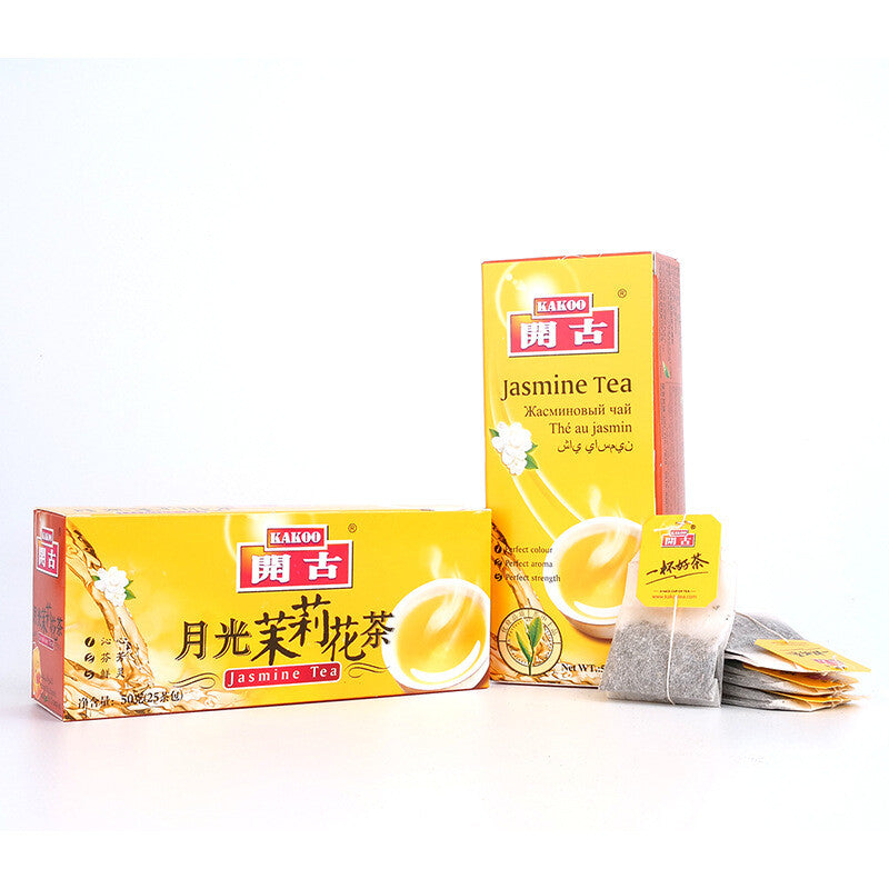 Premium Spring Green Tea 25 Bags Double Wrapped Tea Bags for Office and Hotel