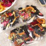 Rose & Orange Peel, Goddess Tea Bags Umei Hawthorn Lotus Leaf Tea